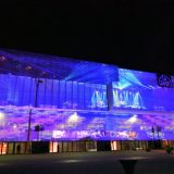 Projections visuels façade extérieure Le Spot Mâcon