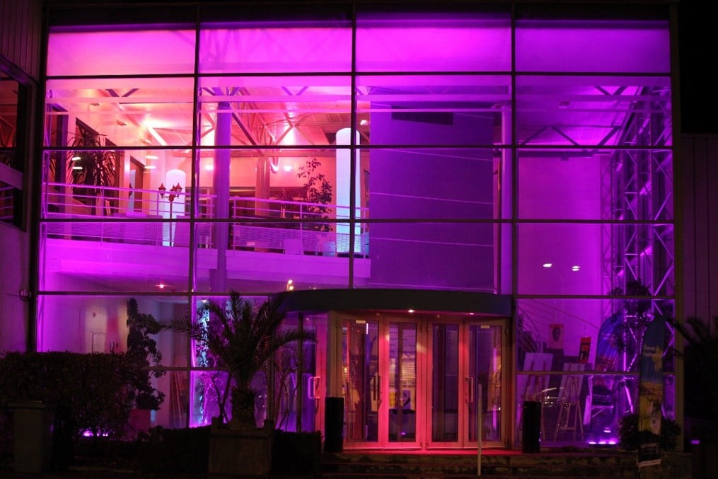 Image extérieur hall Le Spot Mâcon