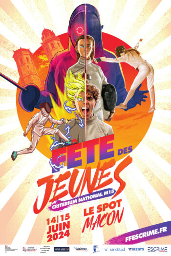 Fete des jeunes championnat France junior escrime Spot Macon 2024