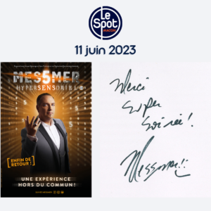 livre d'or spectacle hypnose Messmer Spot Macon