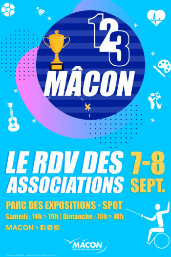 123 macon sport culture rentrée 2024 parc expo spot macon