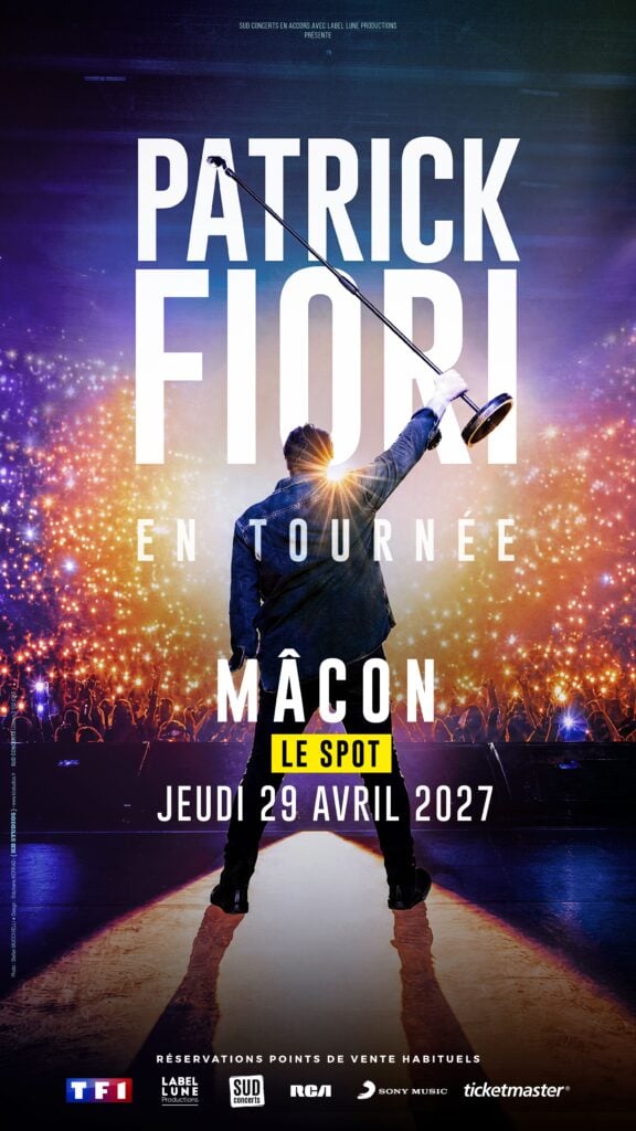 Patrick Fiori en concert au Spot - Mâcon le Jeu 29 avr