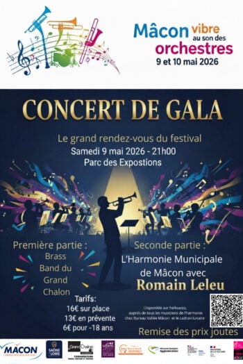 Concert de l&rsquo;harmonie de Mâcon