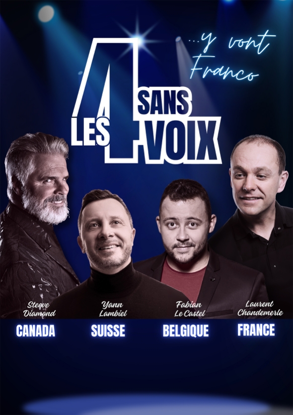 LES VENDANGES DE L’HUMOUR – LES 4 SANS VOIX